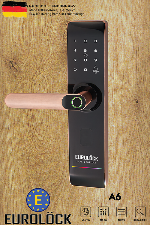 Khoá vân tay EUROLOCK A6